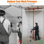 GARVEE 11FT Drywall Lift - 150 LBS Heavy Duty Adjustable Panel Hoist - Image 7